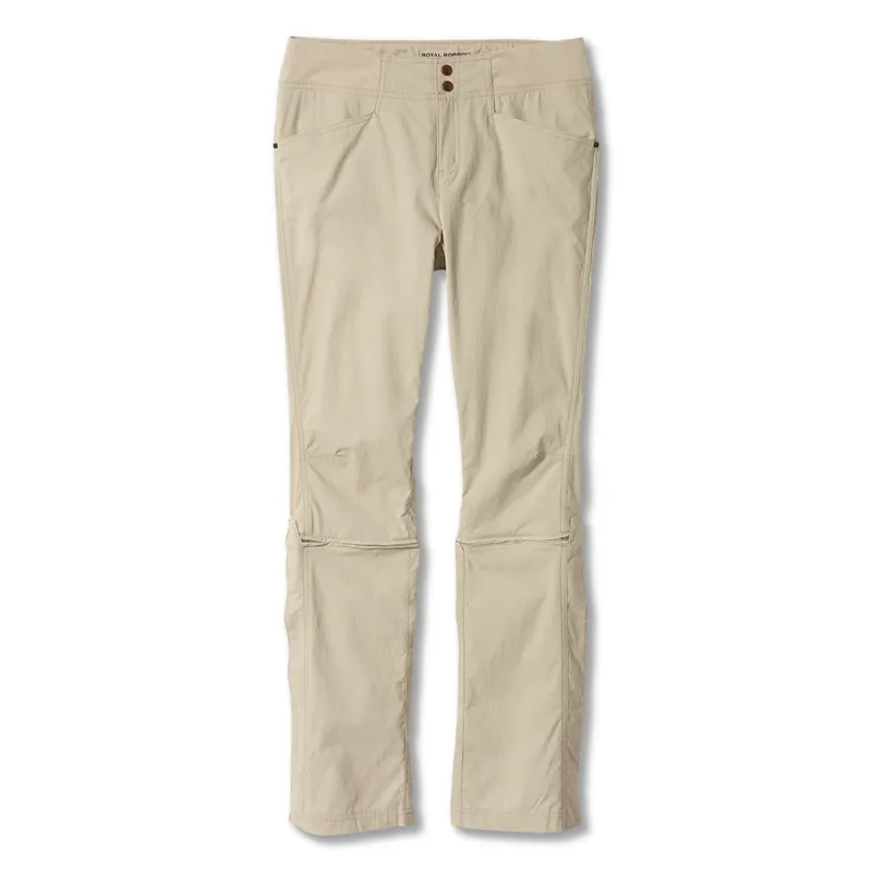 Royal Robbins Womens Bug Barrier Jammer Zip Pant Light Khaki